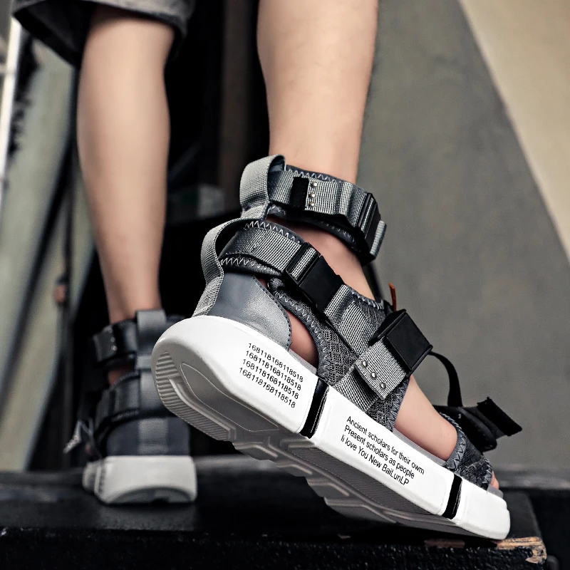 Baesty/летние мужские сандалии; мужские пляжные сандалии наивысшего качества; Мужская Уличная обувь; летняя повседневная обувь; мужские шлепанцы