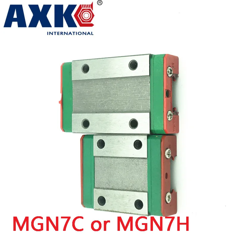 2021 AXK MGN7 вставки для 7 мм линейной направляющей Mgn7 L = 200 линейный рельсовый путь +