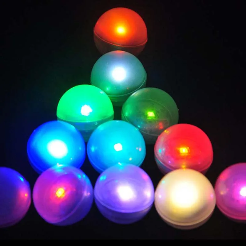 

IP68 Waterproof RGB Underwater Submersible light LED Ball Floating Swimming Pool Vase Light for Vase Wedding Party Baby Shower