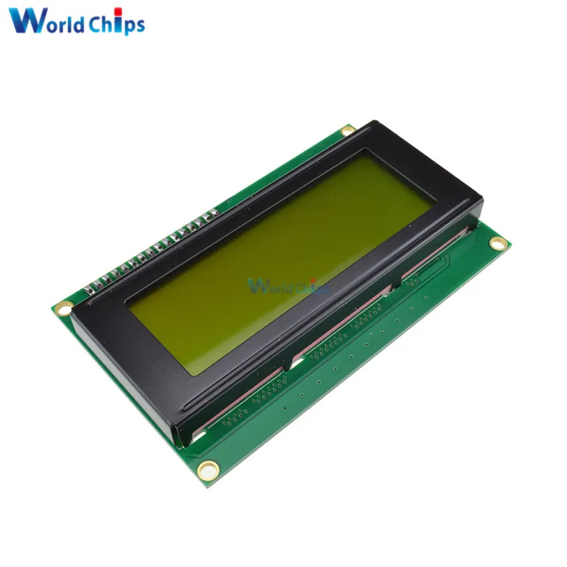 Желтый дисплей IIC I2C TWI SP I последовательный интерфейс 2004 20X4 символьный ЖК