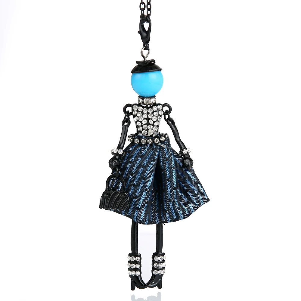 Фирменная юбка милое ожерелье ручной работы для кукол и малышей женщин кулон