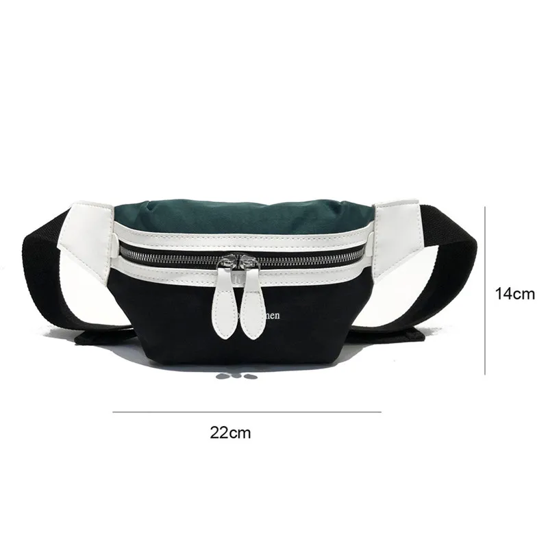 OCARDIAN Cosmetic Bag Women's Fashion Canvas Letter Shoulder Messenger Crossbody Chest Zipper Slant Bags Packs Drop#0626