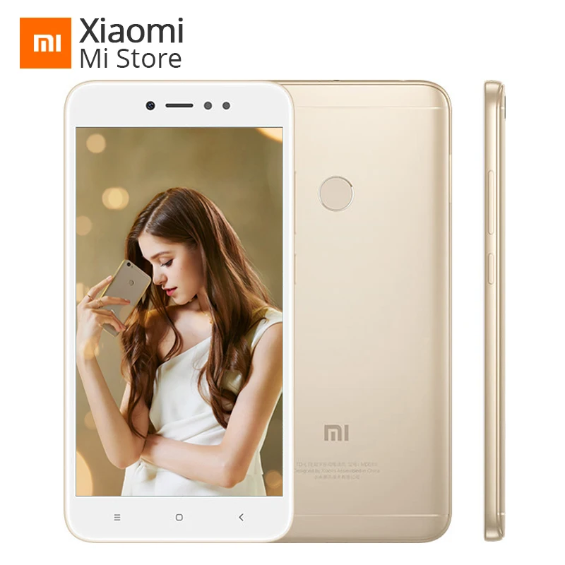 Оригинальный Xiaomi Redmi Note 5A 5 64 ГБ 4 оперативной памяти мобильный телефон Snapdragon 435 Octa