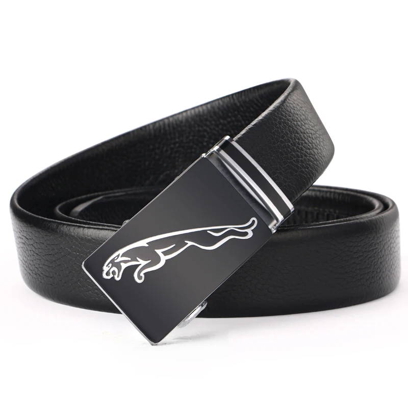 2019 Simple Atmosphere High-end business New Sports and leisure Fashion Automatic Buckle Men's Belt leather belt 12542 | Аксессуары