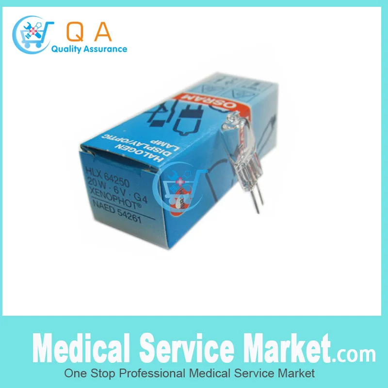 OSRAM 6 В 20 Вт HLX 64250 ESB микроскоп лампа галогенная |