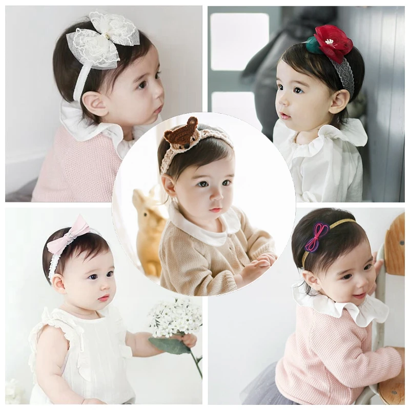Новинка 2018 милая повязка на голову для девочек ободок волос из искусственной