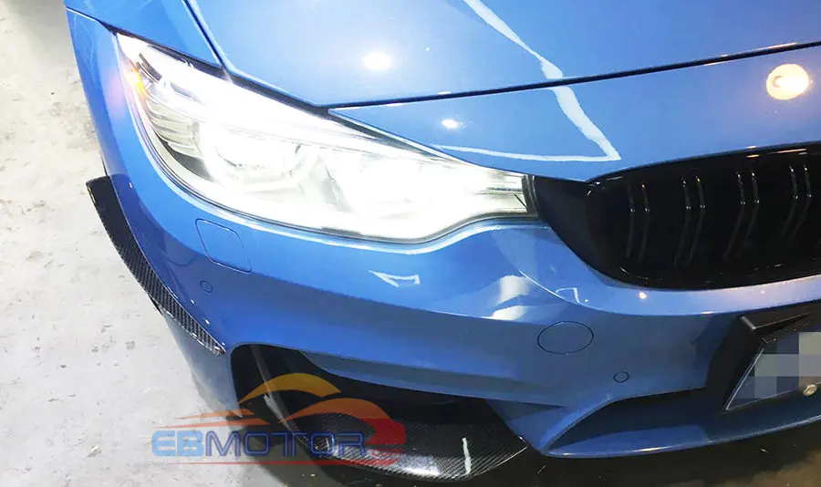 Передний разделитель для губ из настоящего углеродного волокна воздушного ножа