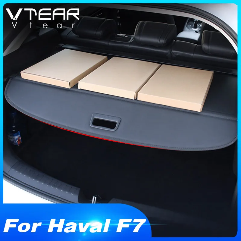 Vtear для Хавейл Ф7 Haval F7 крышка багажника перегородка укрытие занавес задняя стойка