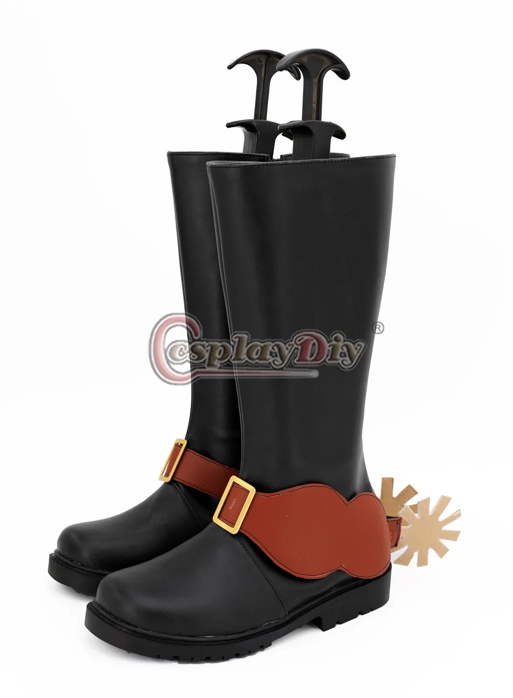Cosplaydiy Red Dead Redemption II 2 Arthur Morgan Cosplay Shoes Men Boots Halloween Winter L717 | Тематическая одежда и