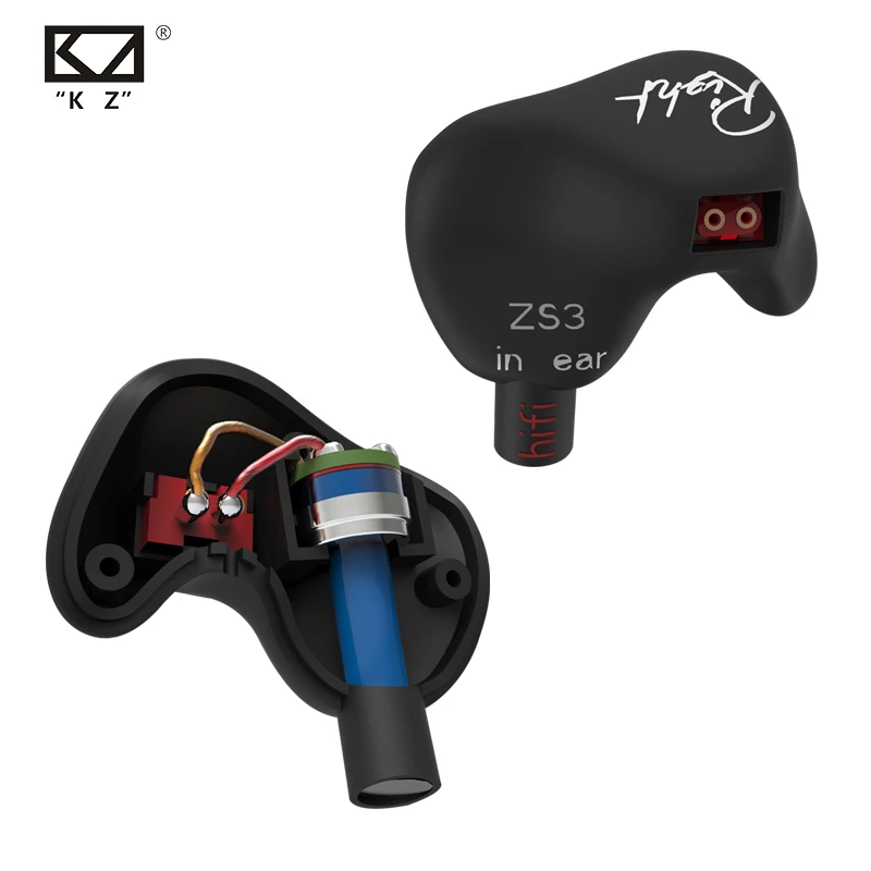 KZ ZS3 наушники Hifi проводные с супер басами стерео музыкальные для телефона fone de ouvido