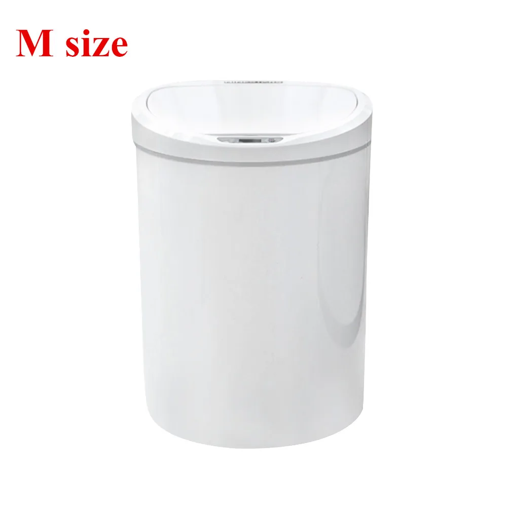 8L Xiaomi NINESTARS Интеллектуальная Индукционная мусорная корзина для кухни гостиной ванной Автоматический Инфракрасный датчик движения мусорное ведро - Цвет: 8L