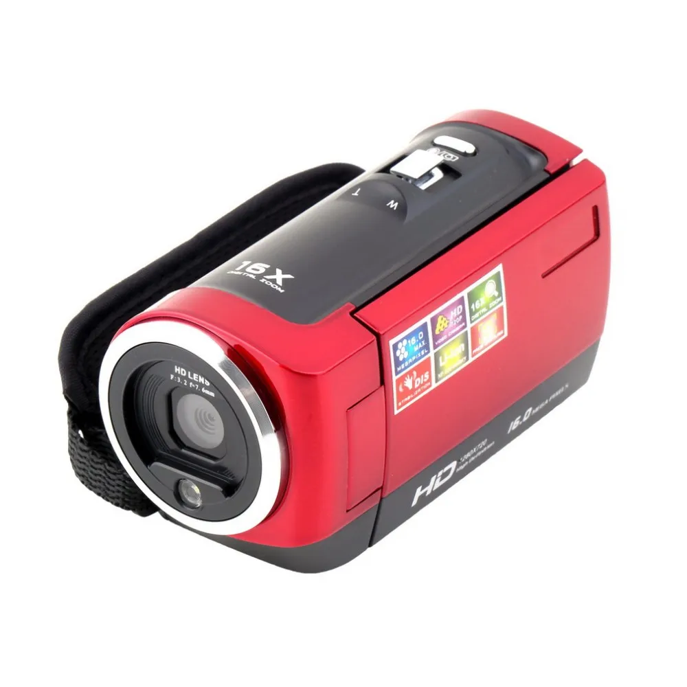 Цифровая камера HD 2 7 P с ЖК дисплеем 720 дюйма 16 МП|dv camcorder|video cameradigital video |