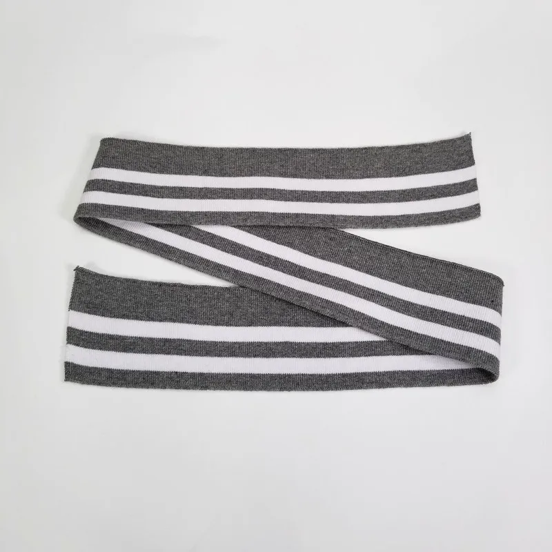 Хлопковая трикотажная полосатая ткань 2 шт./компл. серия полос эластичный