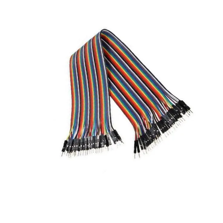 Кабель для макетной платы Папа папа джампер Arduino Shield 40 шт. 20 см 2 54 мм 1p Pin|jumpers