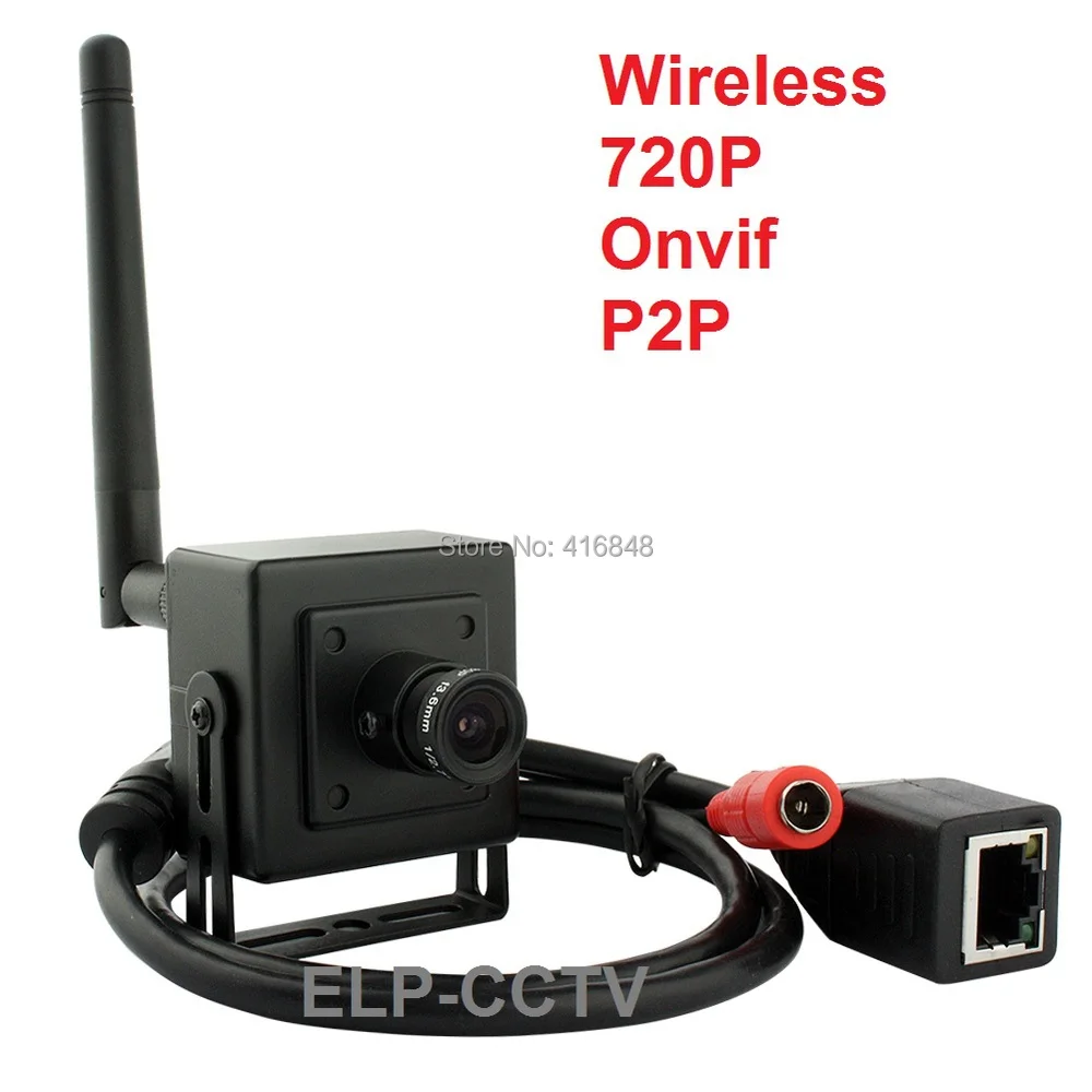 Ip камера WiFi 720P ONVIF Беспроводная видеонаблюдения HD мини безопасности CCTV система с