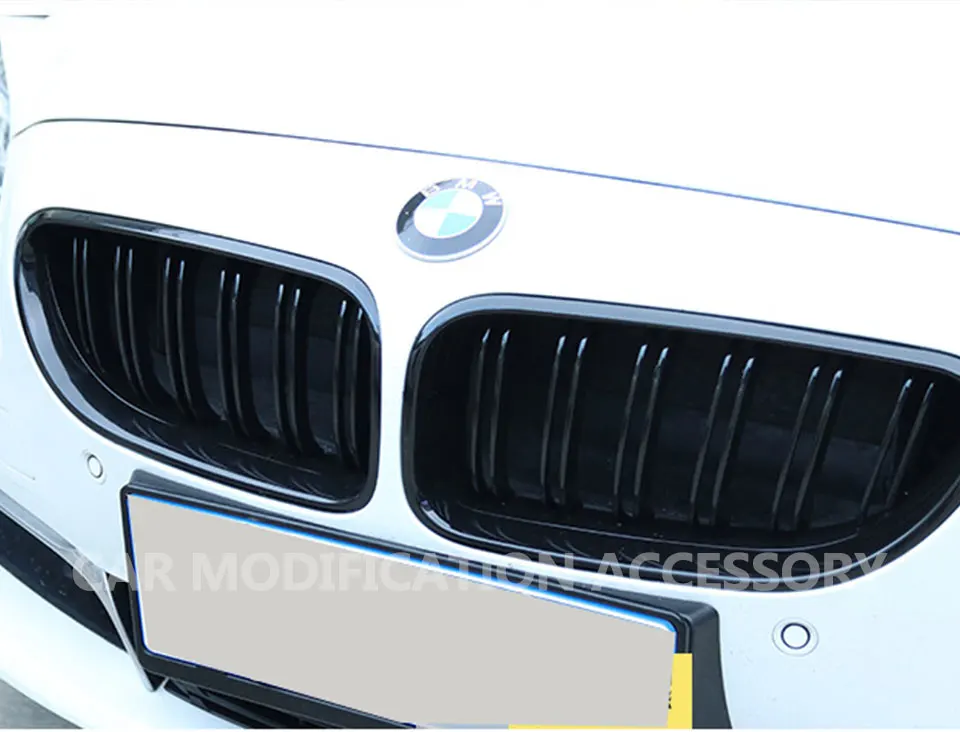VOE F06 F12 F13 M6 look ABS черный глянец Авто Передняя гонки гриль решетка для BMW 6 серии f12 640i