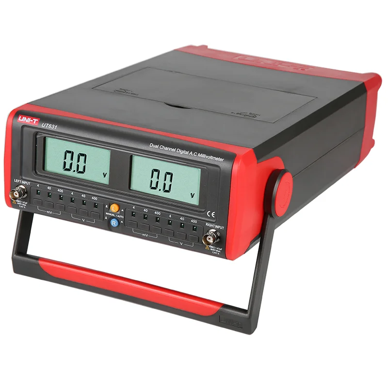 UNI T UT631 двухканальный цифровой AC милливольт метр|millivolt meter|digital acac digital |