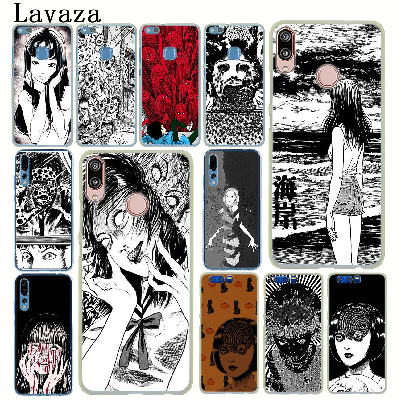 Жесткий чехол для телефона Lavaza Junji Ito Tees ужас Huawei P30 P20 P10 P9 Plus P8 Lite Mini 2017 2016 P smart Z