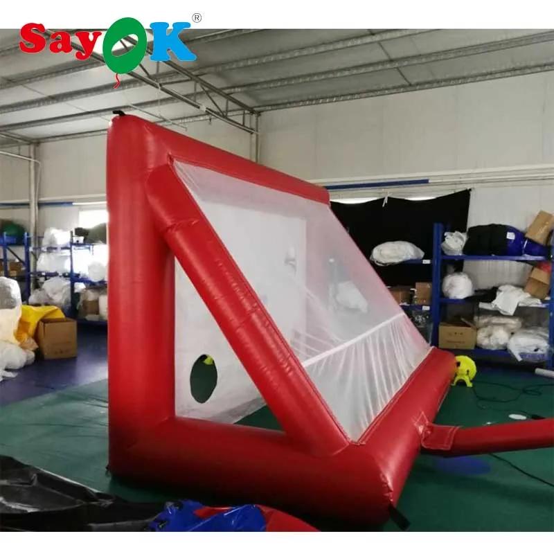 Sayok Commercial Portable Inflatable Football Dart Soccer Goal Target for Shooting Game | Игрушки и хобби