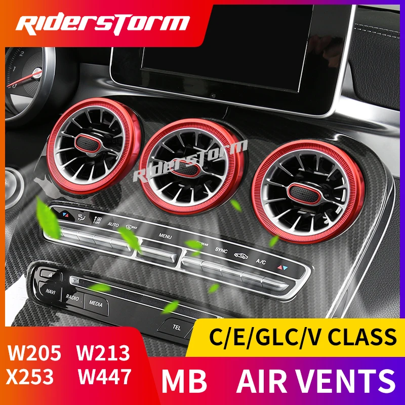 W205 w213 X253 C class C200 C180 E E43 E450 GLC x253 v w447 кондиционер для Mercede Benz Замена|Освежитель