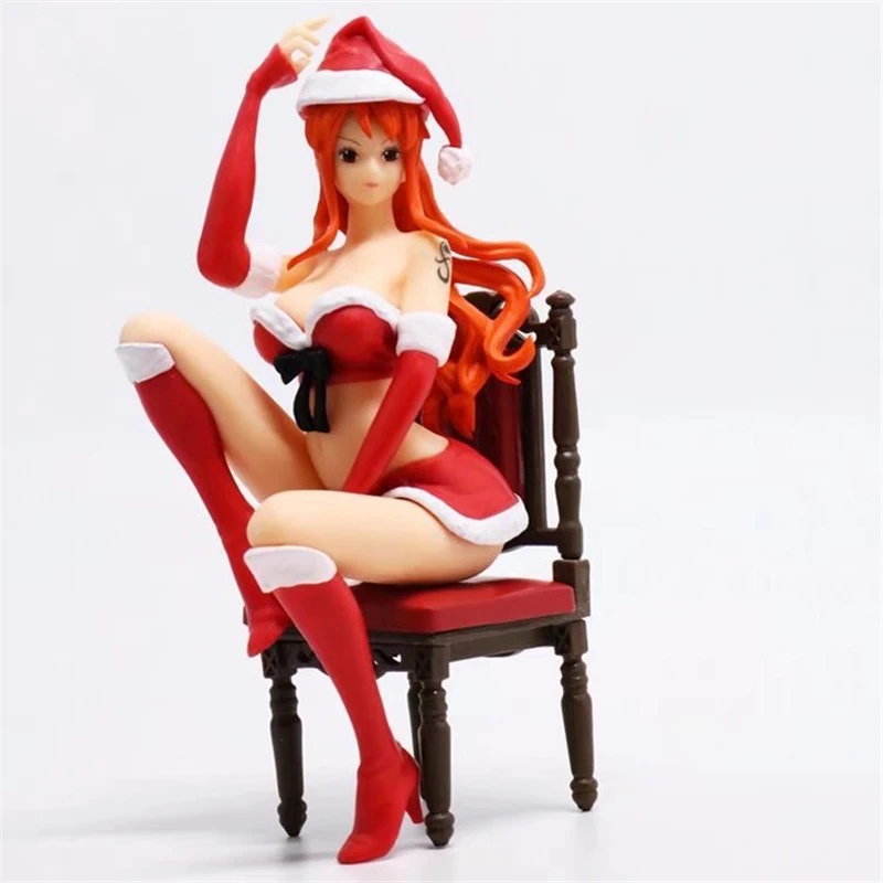 

Аниме One Piece Nami рождественское платье Ver. Сексуальные фигурки из ПВХ, коллекция, модель, игрушки, кукла, 16 см