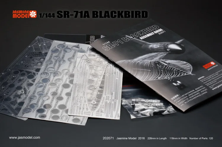 1144 SR-71A самолет Blackbird полностью структура скелет DIY металлическая головоломка высокого класса травления пластины сборки модель для взрослых детей