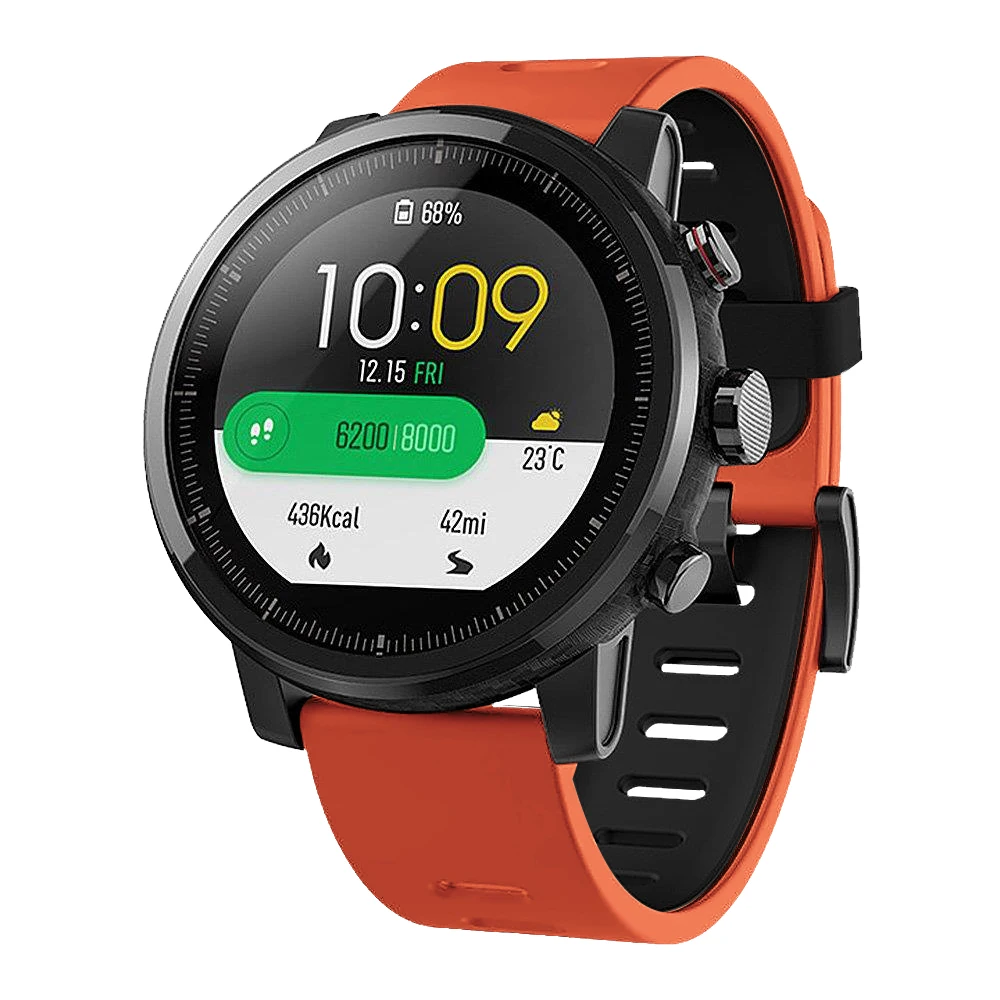Силиконовый ремешок для смарт-часов 3 в 1 Huami Amazfit Stratos 2 чехол huami amazfit S защитная