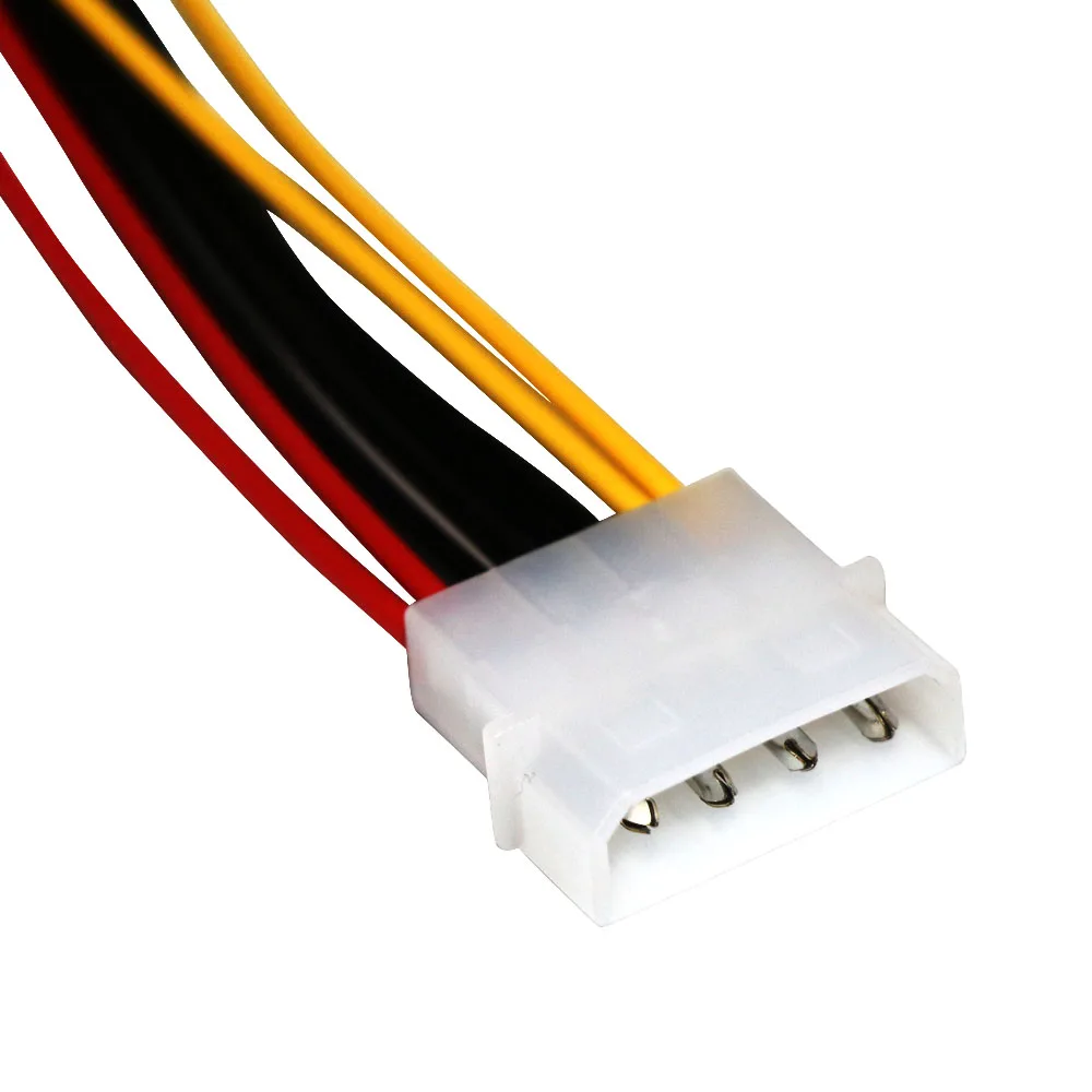 2 шт. 4-контактный переходник Molex со штекера на порта IDE с внутренним источником