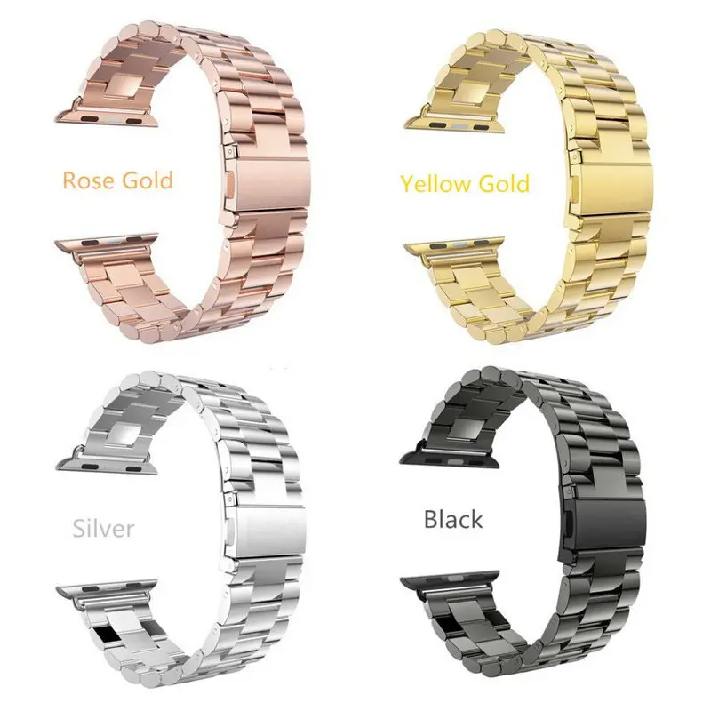 Браслет из нержавеющей стали для Apple Watch 5/4/3 42/44 мм 38/40 | Наручные часы