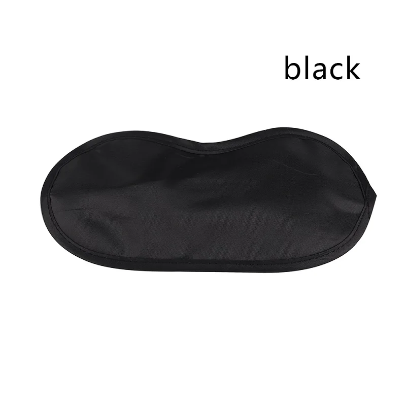 black Новая Милая маска для лица белая маска глаза панды тени для век хлопковые очки для сна маска для глаз маска для сна маска для глаз Уход за глазами подарок - Цвет: black