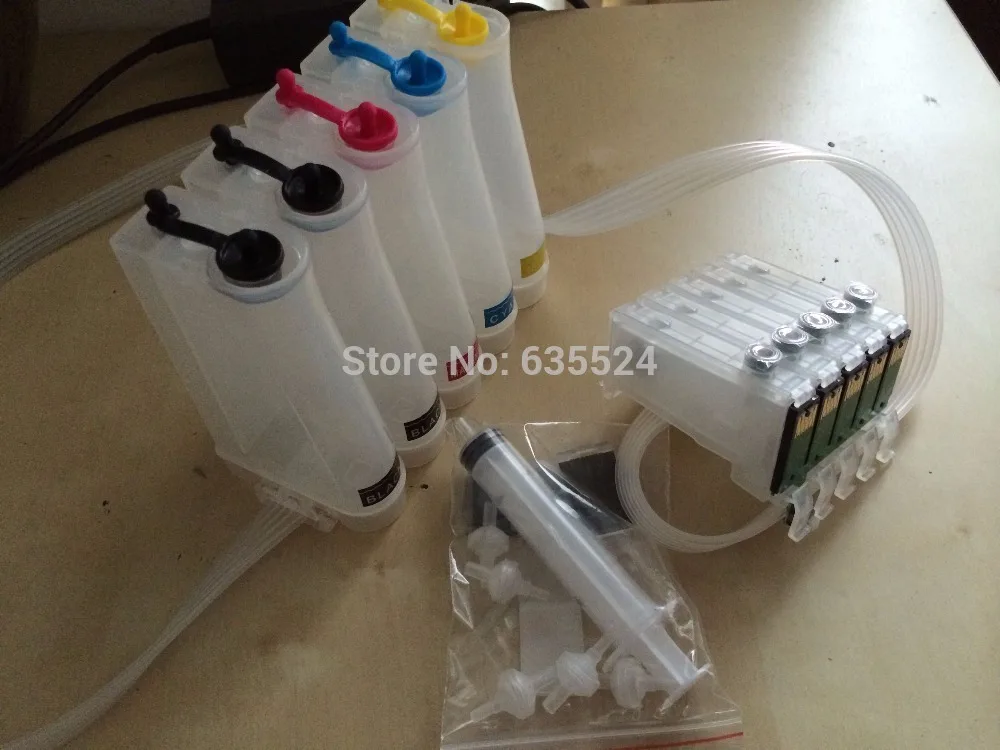 

cis Empty CISS for EPSON STYLUS C120 WORKFORCE 1100 printer