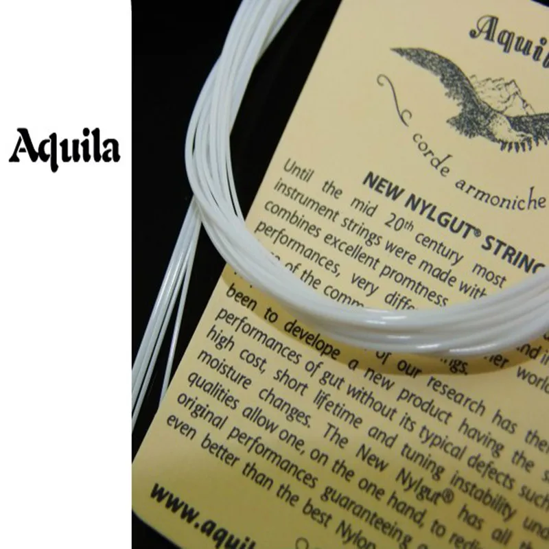 Оригинальные Aquila Струны для укулеле нейлоновые сопрано концертные тенор Струны для укулеле низкие G нилгут Струны для укулеле Музыкальные инструменты