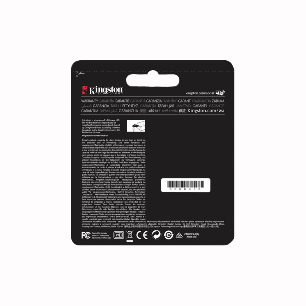 Флеш карта Kingston microSDHC 16Gb Class10 | Компьютеры и офис