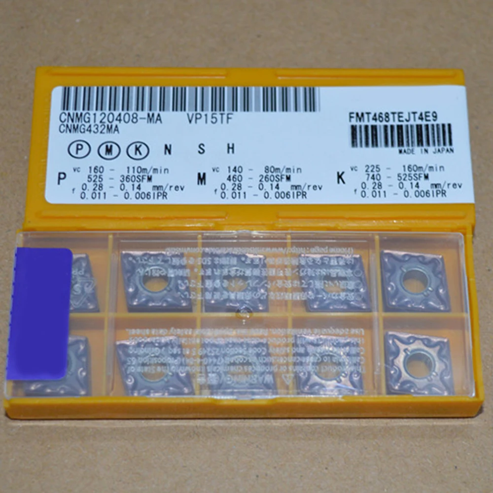 

NEW 10pcs CNMG120408-MA VP15TF CNMG432MA CNC blade Carbide