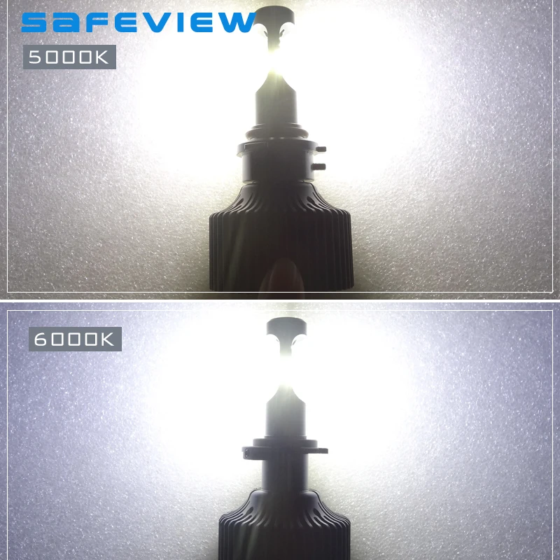 SAFEVIEW H4 Led дальнего ближнего света H7 H8 H9 H11 9005 HB3 9006 HB4 Автомобильные фары лампы 30 Вт белый 6000 К 12 В лампы освещения