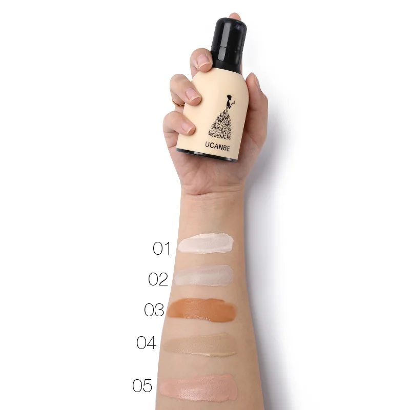 New Hot Sale Face Makeup Liquid Concealer Cute Design Bronzer Poreless Base Cosmetic | Красота и здоровье