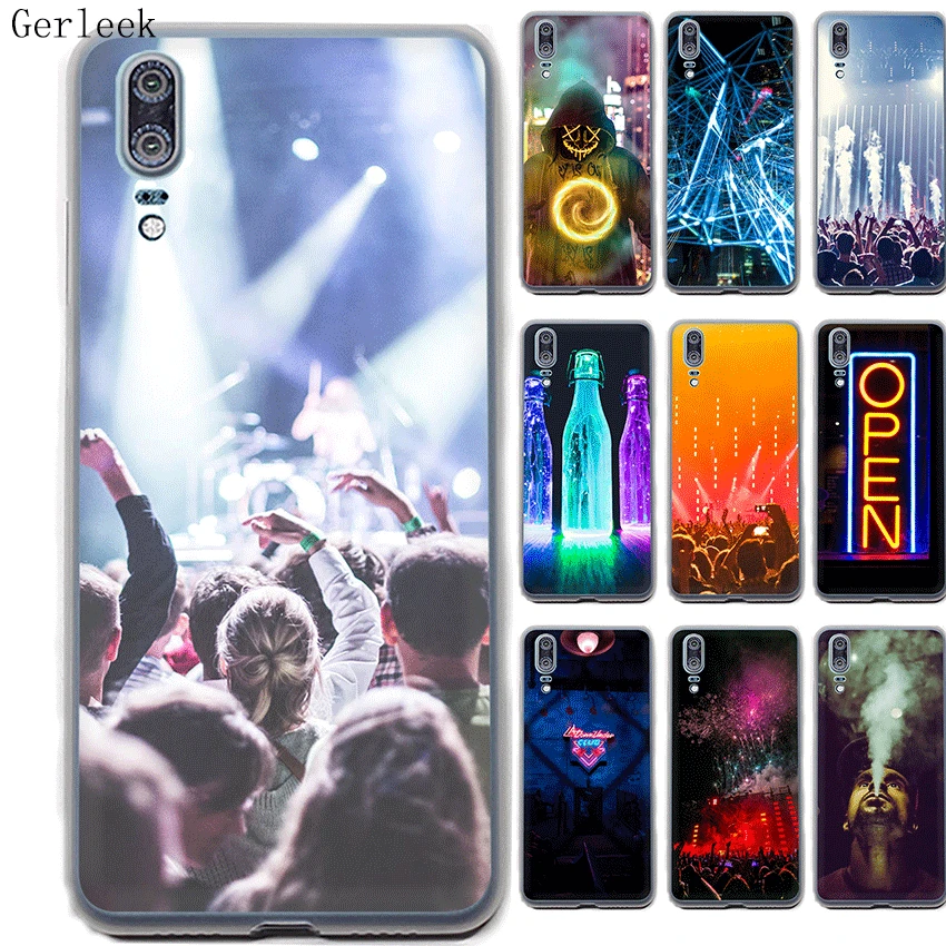 Чехол для телефона Desxz Night club Huawei P8 P9 P10 P20 P30 Pro Lite P Smart Cover|Чехлы-накладки| |