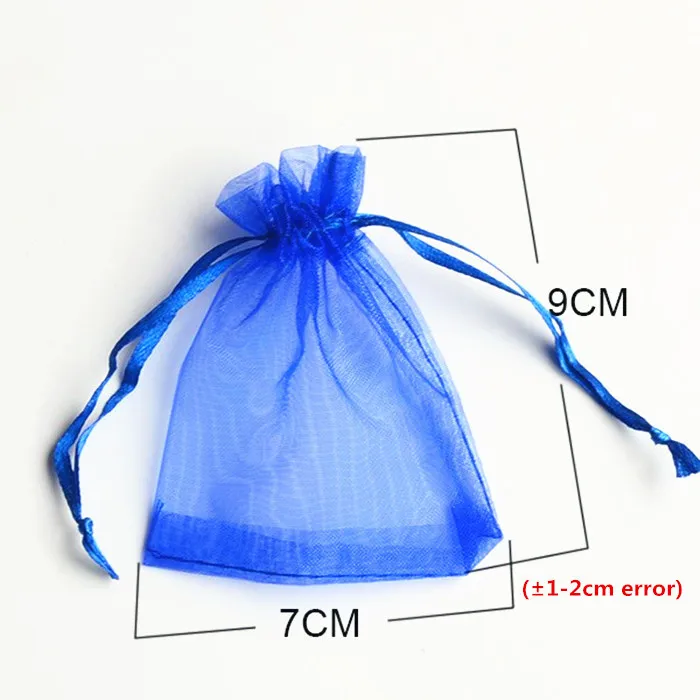 10 шт., 7x9 см, 9x12 см, 10x15 см, 13x18 см, подарочные сумки из органзы для свадьбы, Рождества, упаковки ювелирных изделий, сумки и сумки, товары для дня рождения