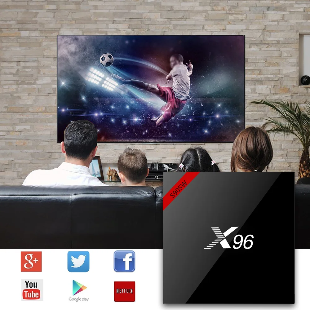 XGODY X96 Android 7,1 Smart tv Box S905W четырехъядерный 2 ГБ+ 16 ГБ 4K HD tv стример медиаплеер Netflix Youtube телеприставка