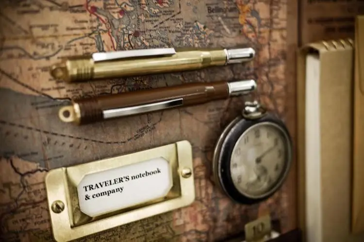 Винтаж тег индексная карта обновления Мидори Медь Ретро бронзовые в виде книжных