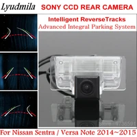 car back up reverse camera for nissan sentra b16 b17 se 20072017 versa note 20142015 car parking rear view camera hd ccd