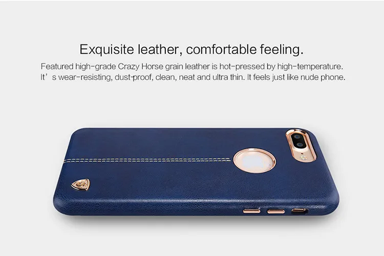 Для iPhone 7 Plus Случае Nillkin Британский Стиль PU Кожаный Чехол Тонкий Обложка |
