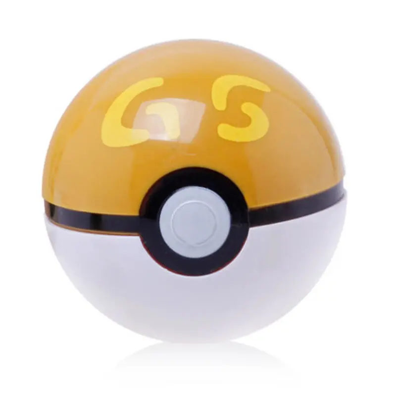 GS 7 см милый Покемон мяч покебол PIKACHU Косплей Pop-up Poke Ball Детская игрушка подарок Горячая украшение для дома - Цвет: GS