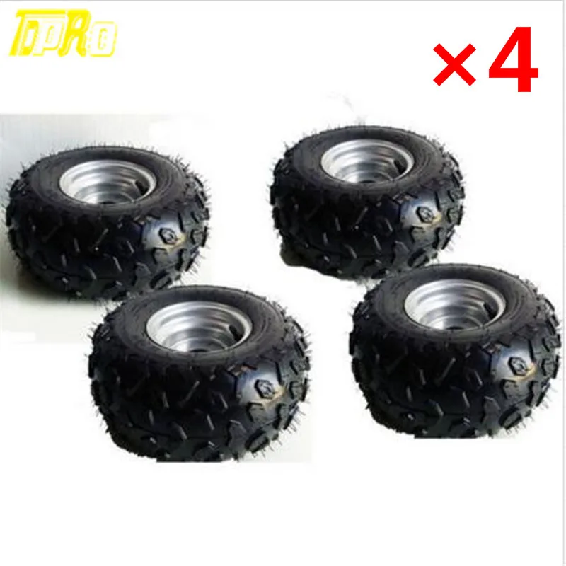 4x145/70 6 дюймов Передняя и задняя флейта бескамерная шина 50 110cc Quad Bike ATV багги TA|rear