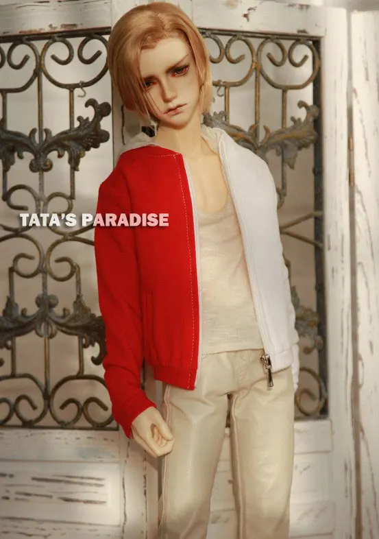 1/3 масштаб аксессуары для шарнирной одежды куртка с капюшоном бейсбольная куклы