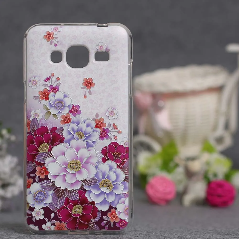Чехол для Samsung J3 2016 новый рельефный 3D чехол с рисунком Мягкая силиконовая задняя
