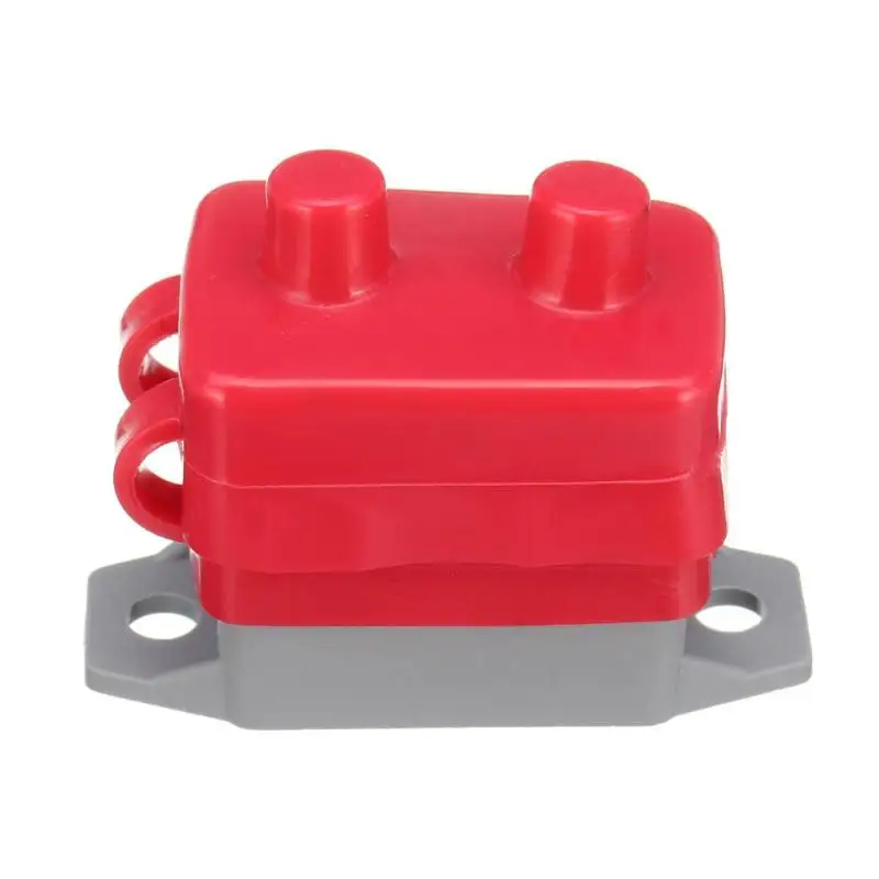 VODOOL DC 12V/24V 10/15/20/25/30/40/50A автомобильный автомат защити цепи с красной крышкой