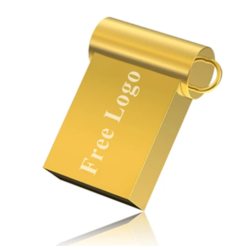 Gold Usb флэш-накопители 2,0 spuer мини металлический флэш-накопитель 128 Гб ручка-накопитель 64 Гб персонализированные ГБ 8 ГБ оперативной памяти, 16 Гб встроенной памяти, 64 ГБ оперативной памяти, 32 Гб встроенной памяти memory stick портативный - Цвет: Gold
