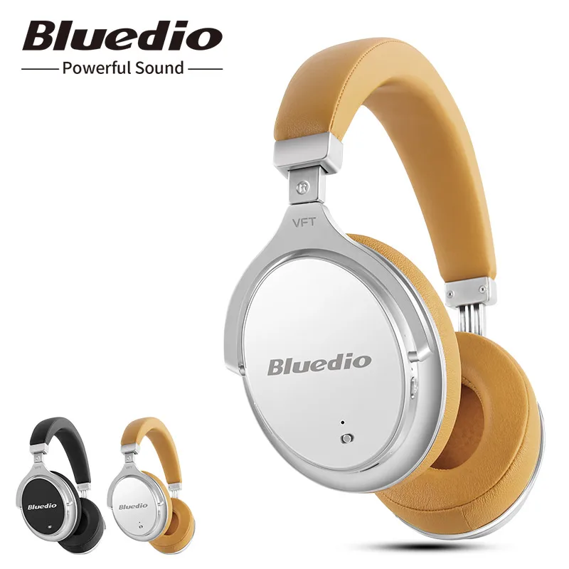 Bluedio F2 активный шумоподавление беспроводные Bluetooth наушники ANC беспроводная