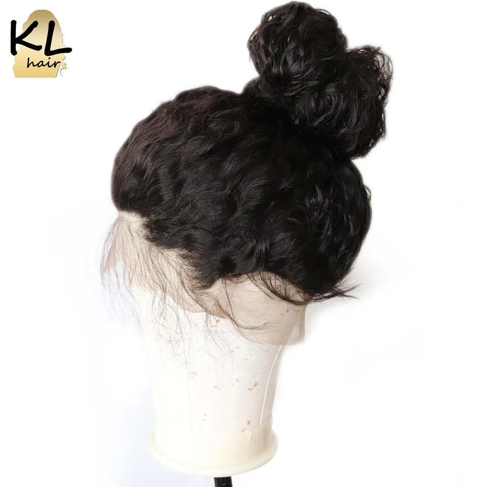 360 парик al для черных женщин бразильские волосы Remy с волнистыми волнами